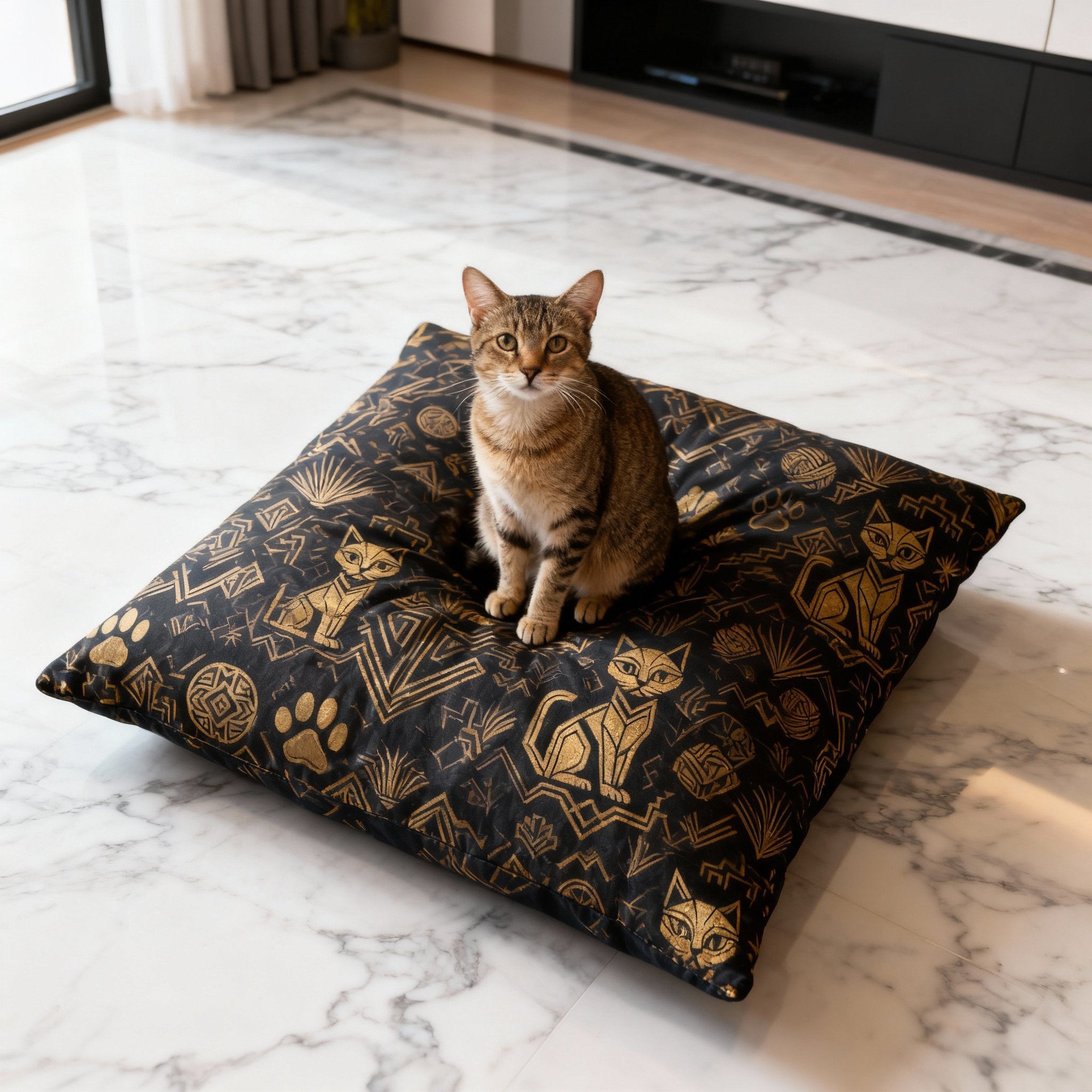 Indoor Square Floor Pillow